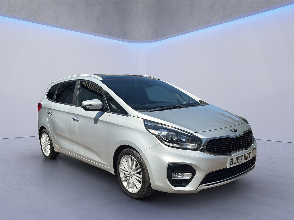Kia Carens Crdi 4 Silver #3