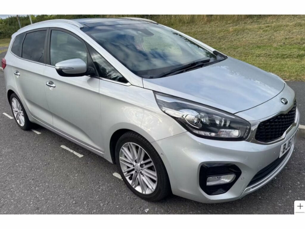 Kia Carens Crdi 4 Silver #2