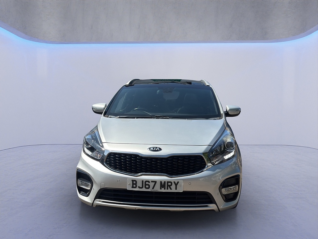 Kia Carens Crdi 4 Silver #2