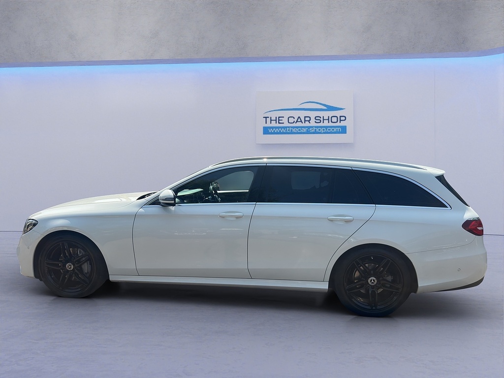Mercedes-Benz E Class E220d Amg Line KE66ZZF White #4