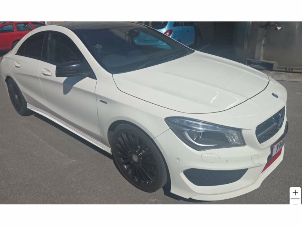 Mercedes-Benz CLA Class Cla250 Amg White #2