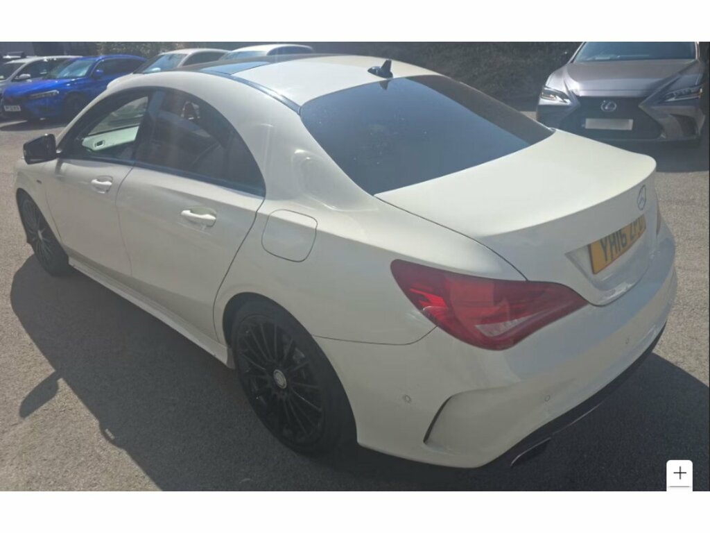 Mercedes-Benz CLA Class Cla250 Amg White #4