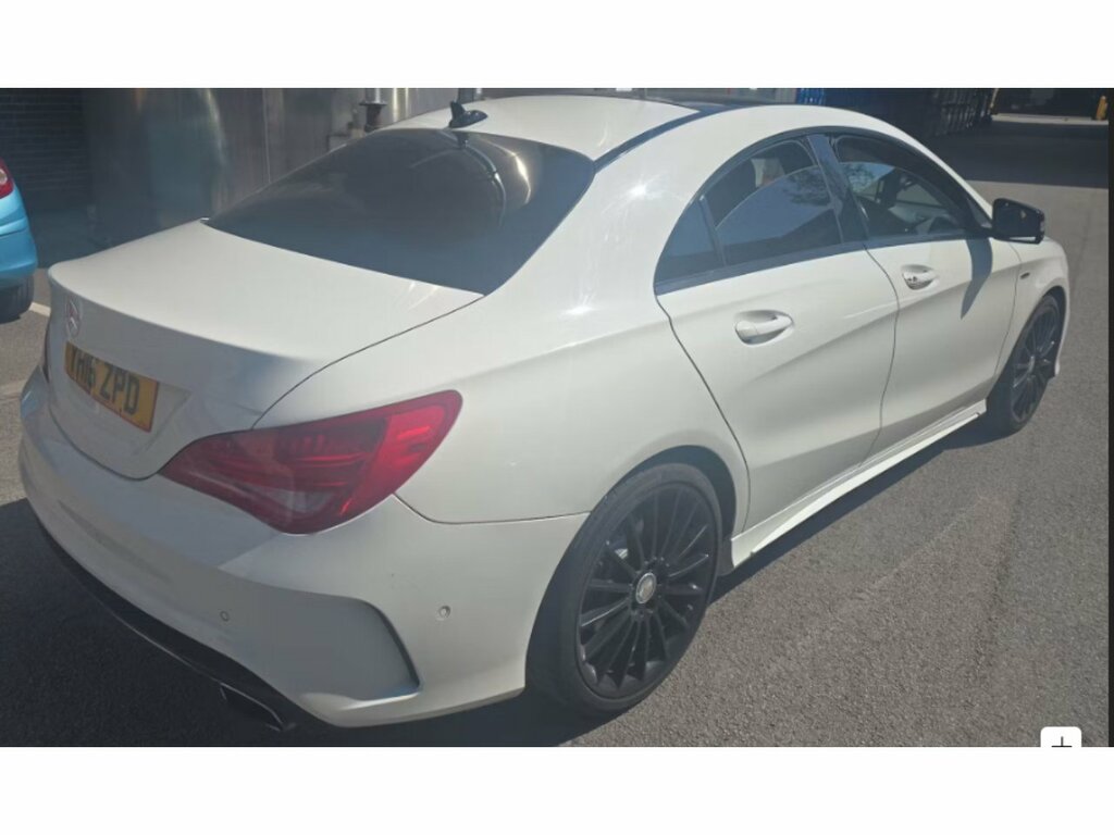 Mercedes-Benz CLA Class Cla250 Amg White #3