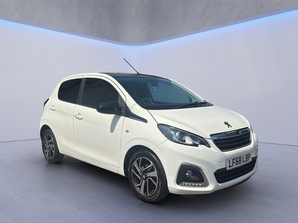 Peugeot 108 Allure White #3