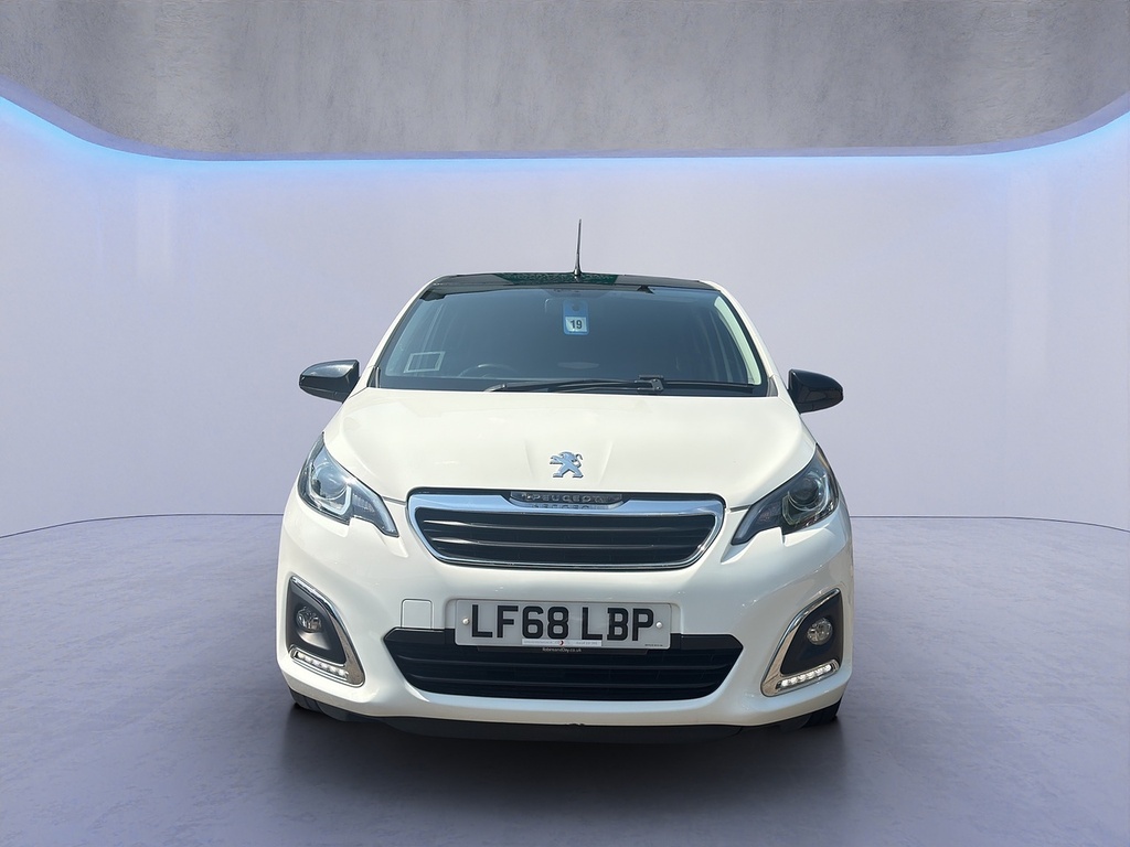 Peugeot 108 Allure White #2