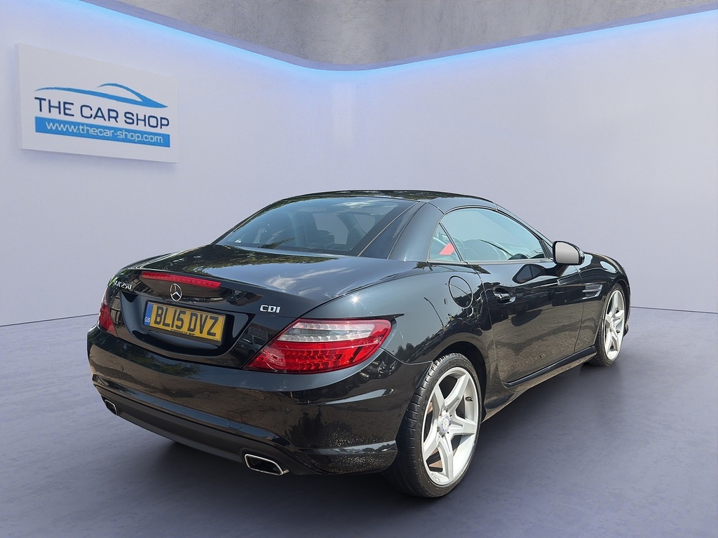 Mercedes-Benz SLK Slk250 Cdi Amg Sport Black #5