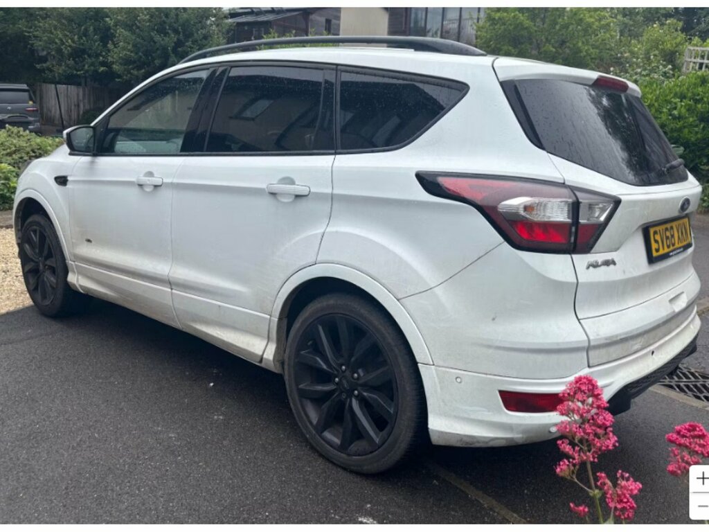 Ford Kuga T Ecoboost St-line X SV68XKN White #4