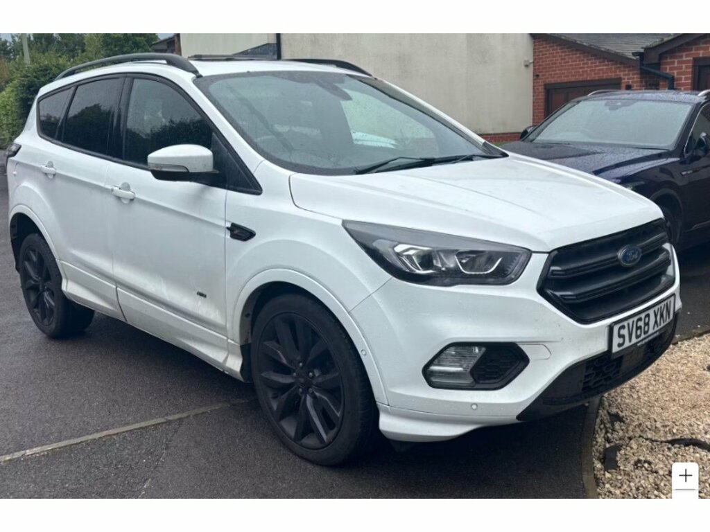 Ford Kuga T Ecoboost St-line X SV68XKN White #2