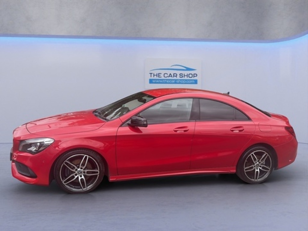 Mercedes-Benz CLA Class Cla220d Amg Line Red #4