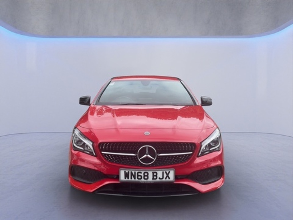 Mercedes-Benz CLA Class Cla220d Amg Line Red #2