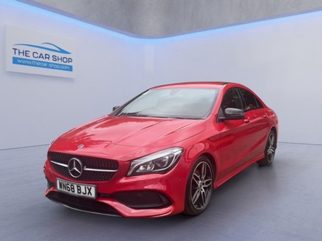 Mercedes-Benz CLA Class Cla220d Amg Line Red