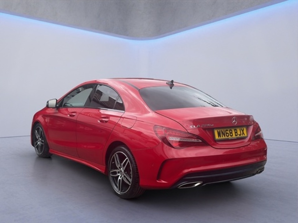 Mercedes-Benz CLA Class Cla220d Amg Line Red #6