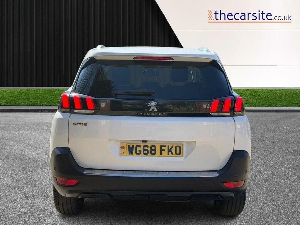 Peugeot 5008 1.2 Puretech Allure Eat Euro 6 Ss White #4