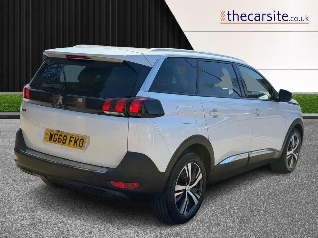 Peugeot 5008 1.2 Puretech Allure Eat Euro 6 Ss White #6