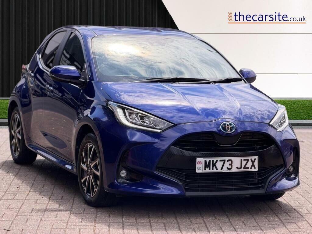 Toyota Yaris 1.5 Vvt-h Design E-cvt Euro 6 Ss Blue