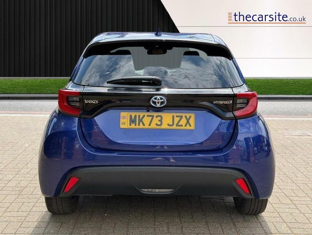 Toyota Yaris 1.5 Vvt-h Design E-cvt Euro 6 Ss Blue #4