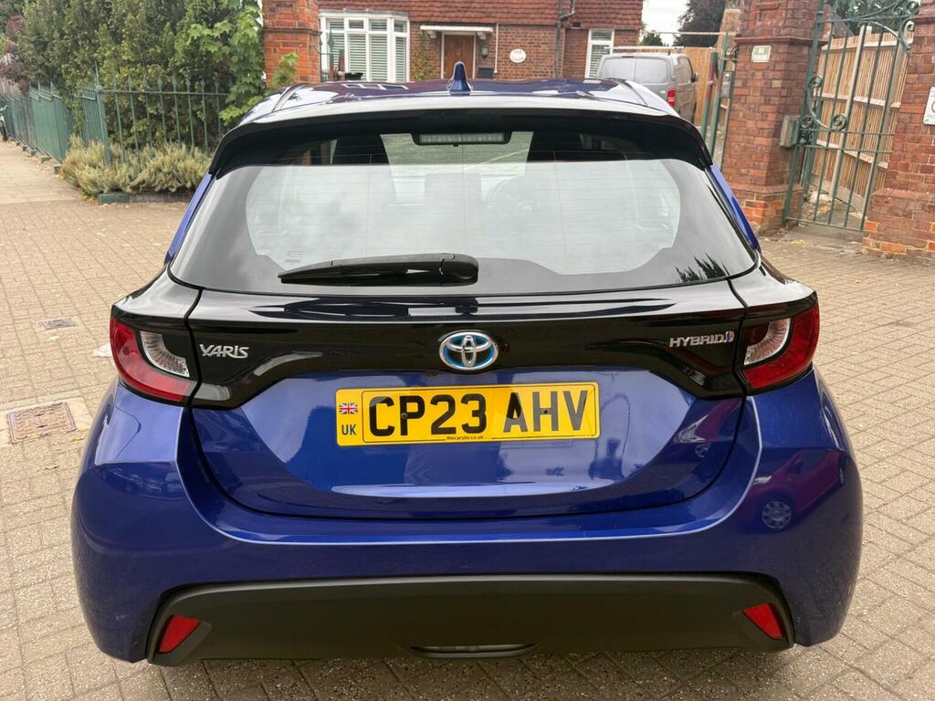 Toyota Yaris Hatchback 1.5 Vvt-h Icon E-cvt Euro 6 Ss 2 CP23AHV Blue #4