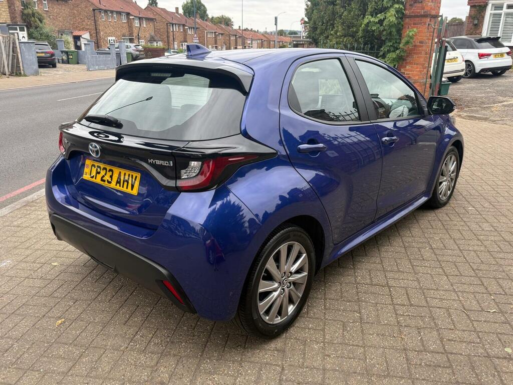 Toyota Yaris Hatchback 1.5 Vvt-h Icon E-cvt Euro 6 Ss 2 CP23AHV Blue #6