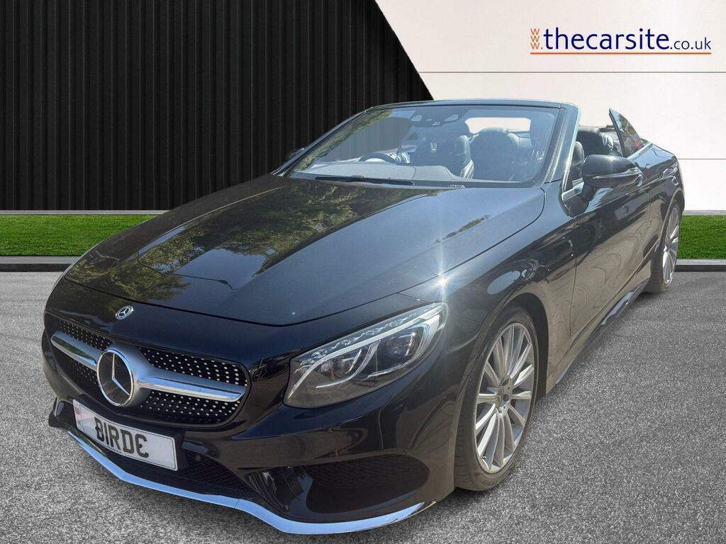 Mercedes-Benz S Class 4.7 S500 V8 Amg Line Premium Cabriolet G-tronic Black