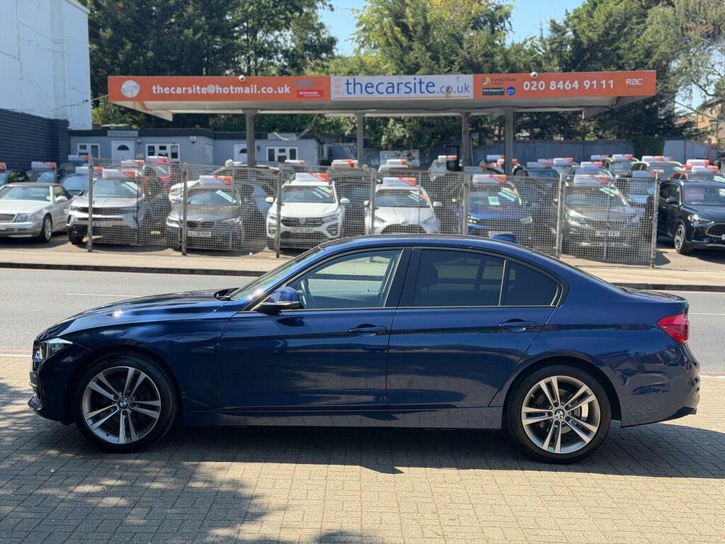 BMW 3 Series Saloon 2.0 320I Sport Euro 6 Ss 2016 Blue #6
