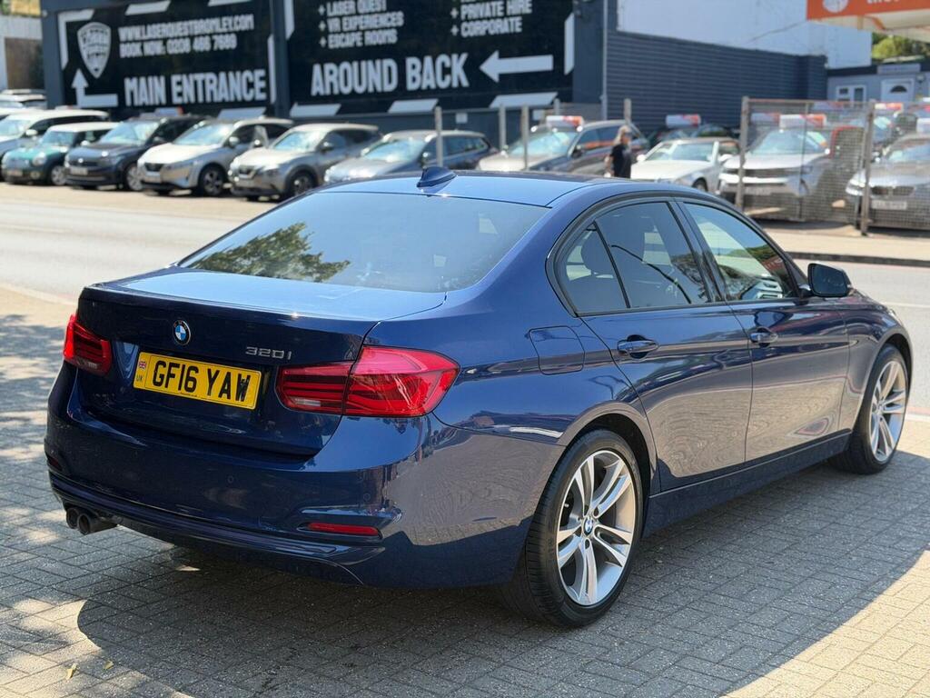 BMW 3 Series Saloon 2.0 320I Sport Euro 6 Ss 2016 Blue #4
