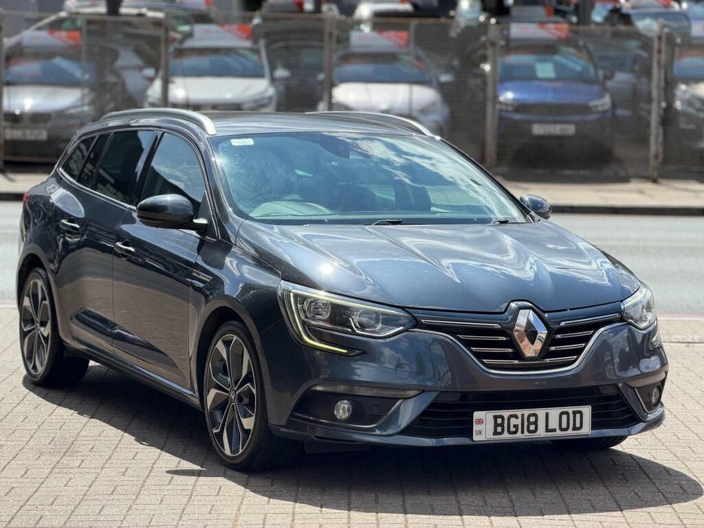 Renault Megane 1.2 Tce Dynamique S Nav Sport Tourer Edc Euro 6 Grey