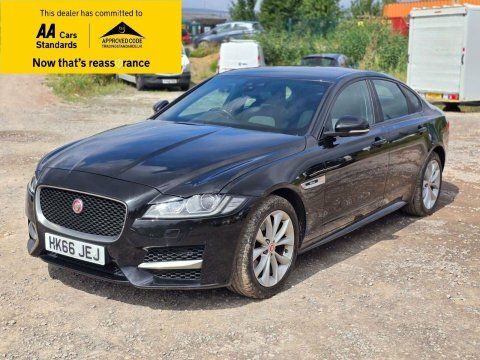 Jaguar XF 2.0D R-sport Saloon HK66JEJ Black #3