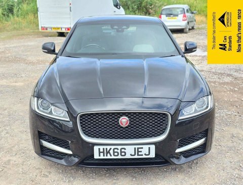 Jaguar XF 2.0D R-sport Saloon HK66JEJ Black #2