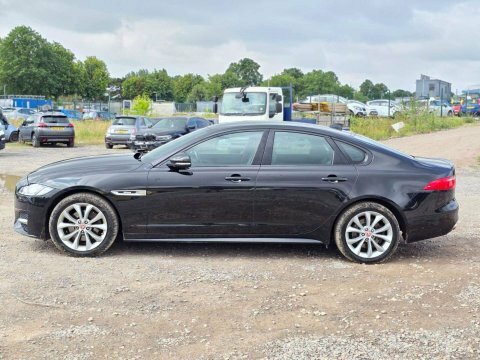 Jaguar XF 2.0D R-sport Saloon HK66JEJ Black #5