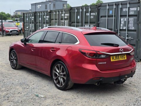 Mazda 6 2.2 Skyactiv-d Sport Red #4