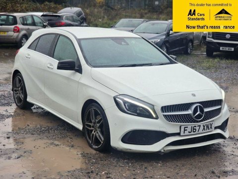 Mercedes-Benz A Class 2.1 A200d Amg FJ67XNX White