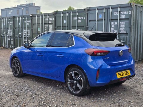 Vauxhall Corsa 1.2 Turbo Ultimate PK21AZW Blue #4