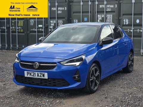 Vauxhall Corsa 1.2 Turbo Ultimate PK21AZW Blue #3