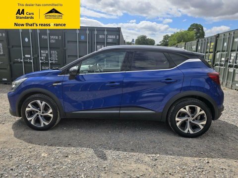 Renault Captur 1.6 E-tech 9.8Kwh BK72GXF Blue #4