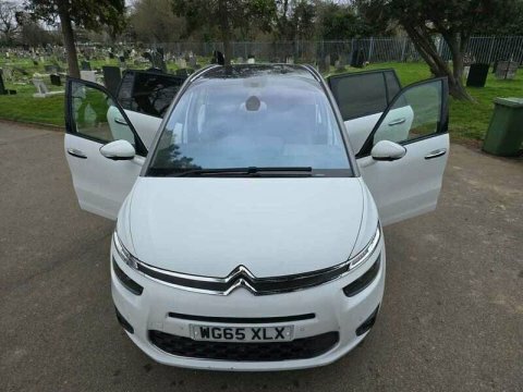 Citroen Grand C4 Picasso 1.6 Thp Exclusive WG65XLX White #6