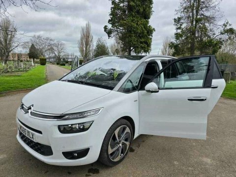 Citroen Grand C4 Picasso 1.6 Thp Exclusive White #3