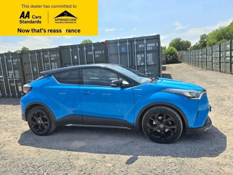 Toyota C-Hr 1.8 Vvt-h Dynamic FG68LDO Blue #4