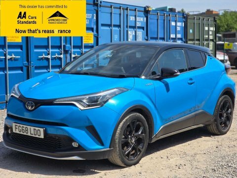 Toyota C-Hr 1.8 Vvt-h Dynamic FG68LDO Blue #3