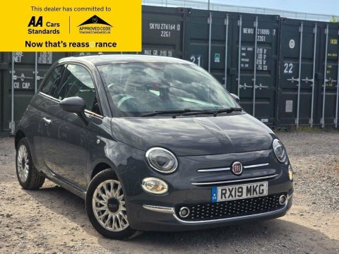 Fiat 500 1.2 Lounge Hatchback Grey