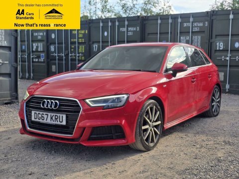 Audi A3 1.6 Tdi S DG67KRU Red #3