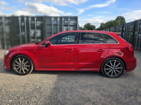 Audi A3 1.6 Tdi S DG67KRU Red #5