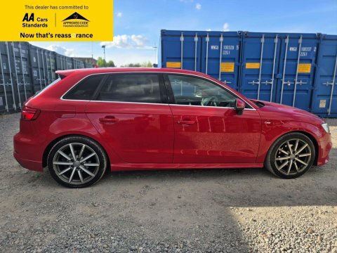 Audi A3 1.6 Tdi S DG67KRU Red #4