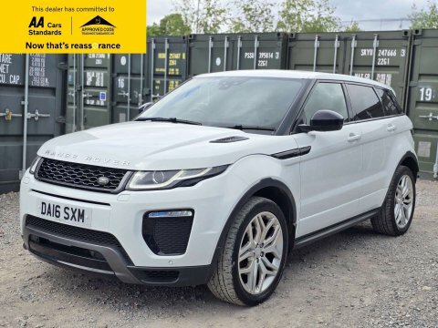 Land Rover Range Rover Evoque 2.0 Td4 Hse DA16SXM White #3
