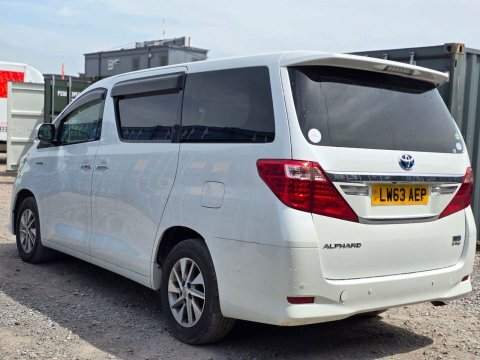 Toyota Alphard Autohybrid7seatsclean White #4