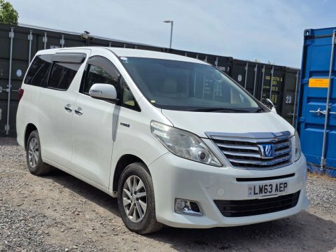 Toyota Alphard Autohybrid7seatsclean White #5