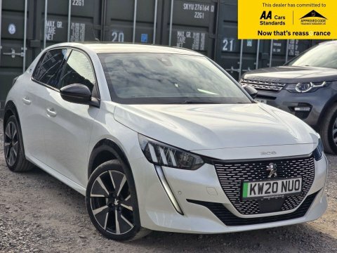 Peugeot e-208 208 Gt Line White