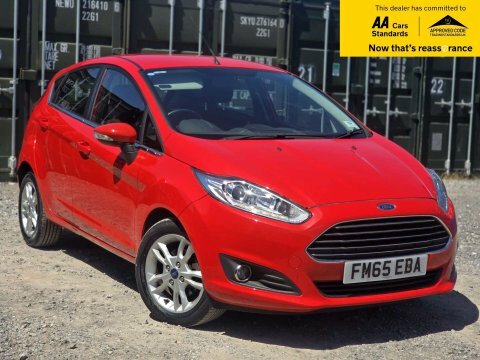 Ford Fiesta 1.0T Ecoboost Zetec Red