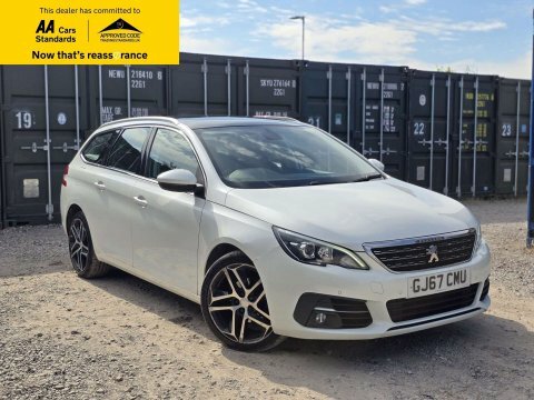 Peugeot 308 1.6 Bluehdi Allure White