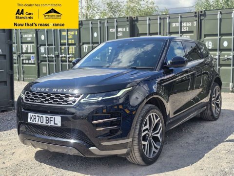 Land Rover Range Rover Evoque 2.0 D180 Mhev KR70BFL Black #3