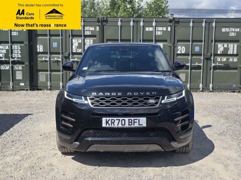Land Rover Range Rover Evoque 2.0 D180 Mhev KR70BFL Black #2